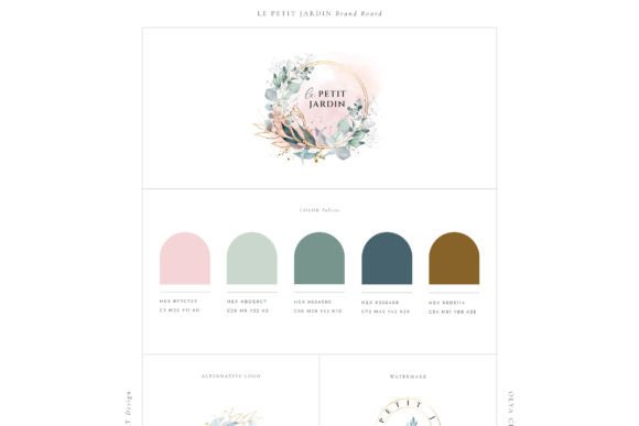 Download Logo and Branding, Watercolor Logo. - Watercolor Collection